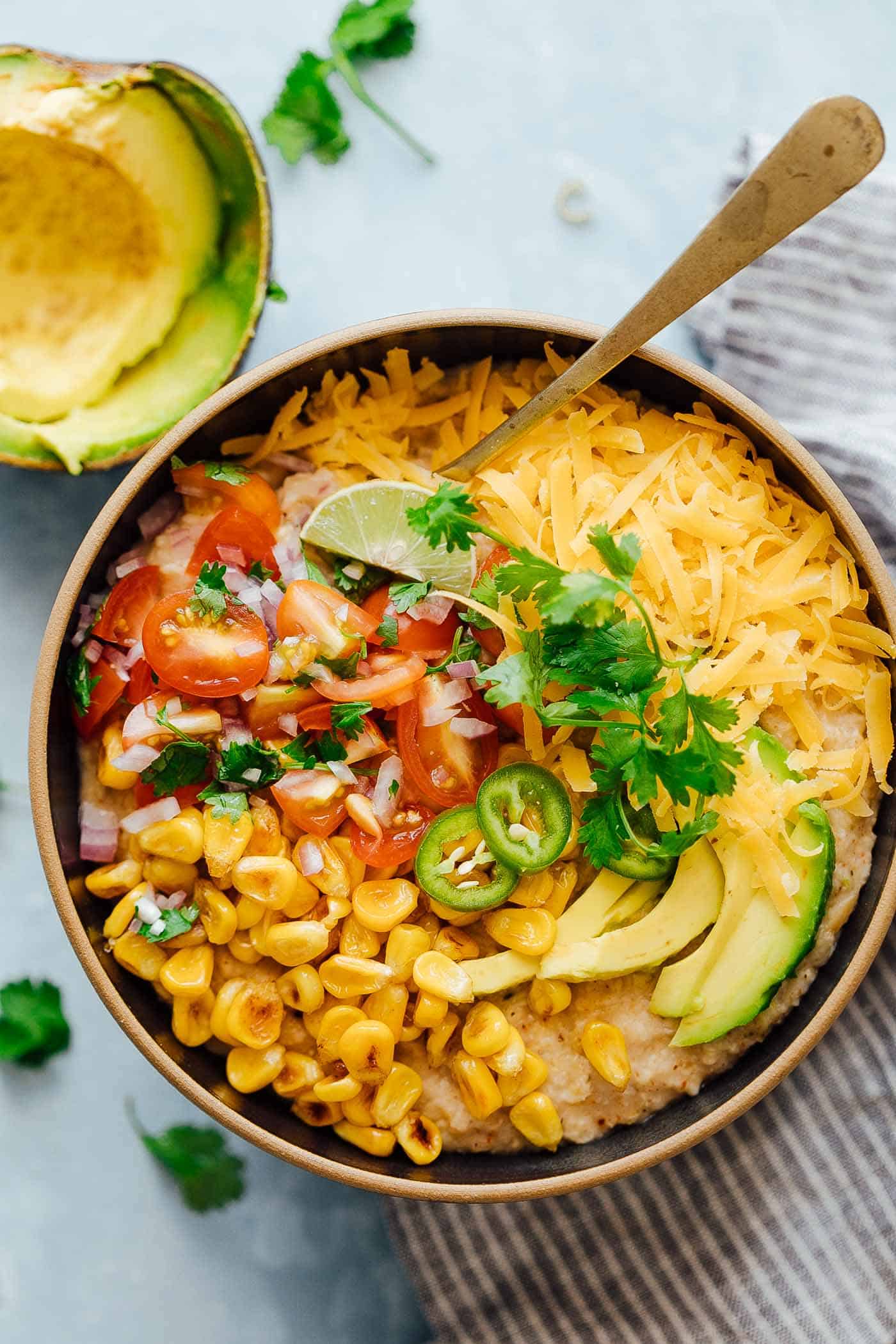 Mexican Oatmeal Bowl | Savory Oatmeal Recipe