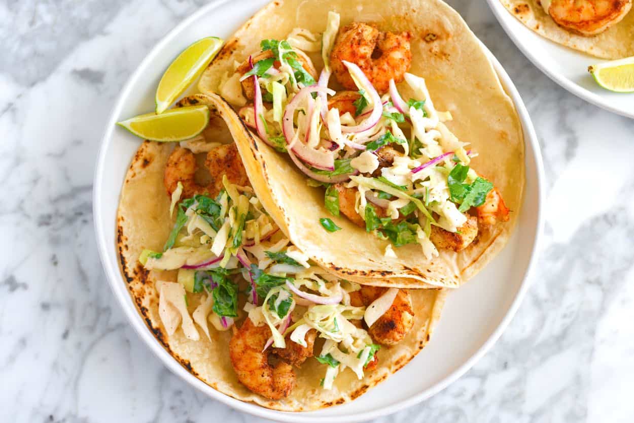 Easy Shrimp Tacos