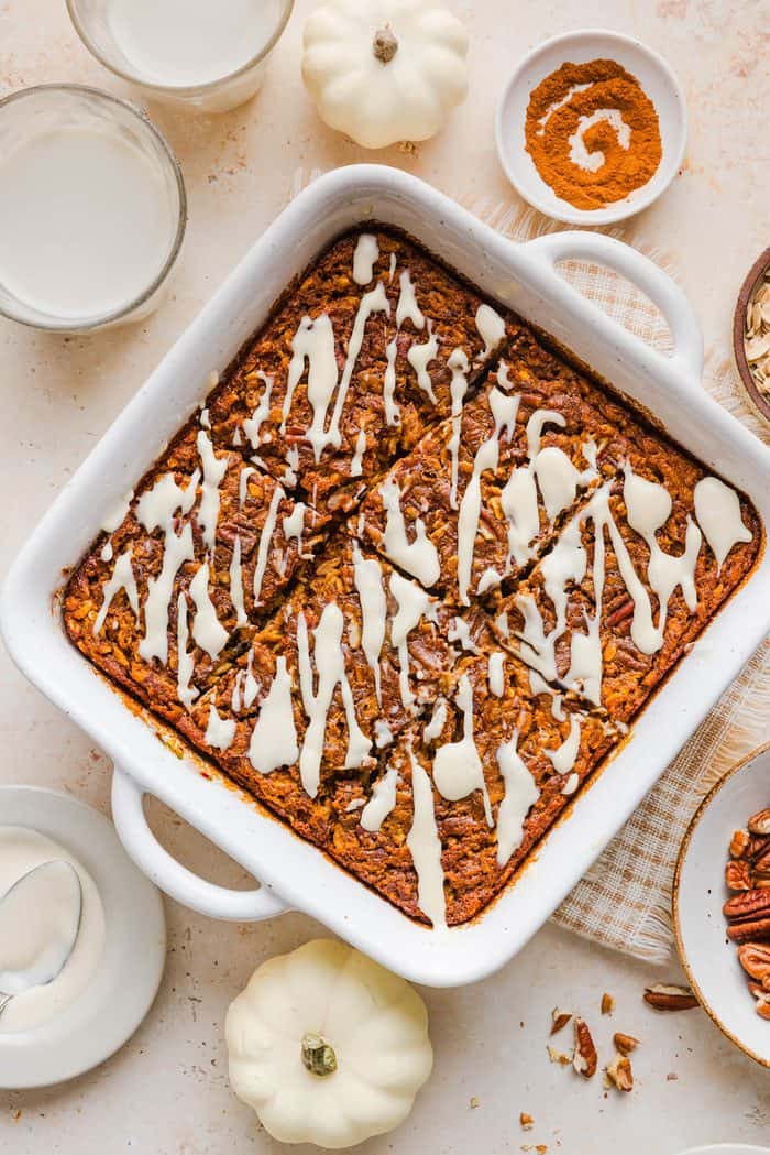 Pumpkin Baked Oatmeal